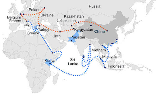 ایران جزو ۲۰ کشور اصلی برای سرمایه‌گذاری چینی‌ها در طرح یک کمربند-یک راه است