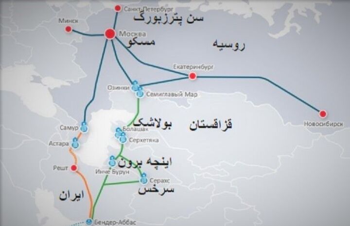 پیش‌بینی حمل و نقل ۴۰ میلیون تن بار در کریدور شمال–جنوب در سال ۲۰۳۰