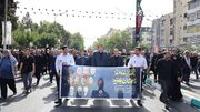 حضور مدیرعامل، اعضای هیأت‌مدیره و کارکنان بانک توسعه صادرات ایران در آیین تشییع شهدای اقتدار