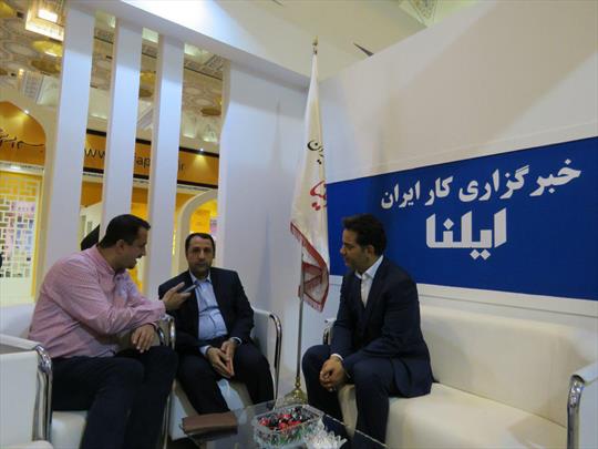 بازدید مدیرعامل بانک توسعه صادرات از نمایشگاه مطبوعات